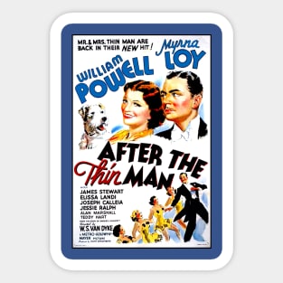 After The Thin Man Sticker